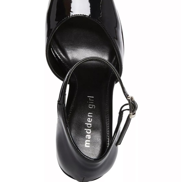 MADDEN GIRL Unaa Two Piece Block Heel Platform Pumps NWT - Picture 10 of 15